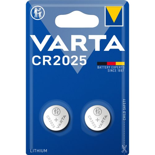 Gombelem CR 2025 2 db/csomag, Varta 