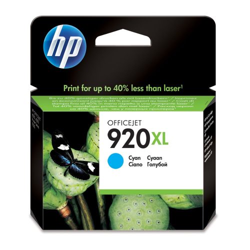 Hp 920XL/CD972AE tintapatron cyan ORIGINAL