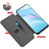 Huawei P20 Lite, Oldalra nyíló tok, stand, Wooze Protect And Dress Book, piros