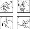 Kontúr vonalas metál filctoll szett, 8db-os, Wooze Magic Pen, színes