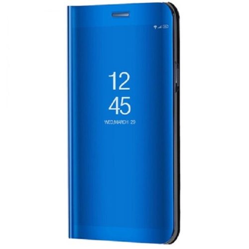 Xiaomi Redmi Note 11T 5G / Note 11S 5G / Poco M4 Pro 5G, Oldalra nyíló tok, hívás mutatóval, Smart View Cover, kék (utángyártott)