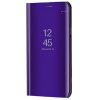 Xiaomi 12 / 12X / 12S, Oldalra nyíló tok, hívás mutatóval, Smart View Cover, lila (utángyártott)