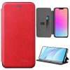 Xiaomi Mi 11 Lite / 11 Lite 5G / 11 Lite 5G NE, Oldalra nyíló tok, stand, Wooze Protect And Dress Book, piros