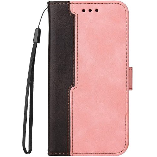 Samsung Galaxy S20 Plus / S20 Plus 5G SM-G985 / G986, Oldalra nyíló tok, stand, kártyatartóval, kézpánttal, Wooze Colour Wallet, rózsaszín