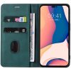 Samsung Galaxy A03s SM-A037F, Oldalra nyíló tok, stand, kártyatartóval, kézpánttal, Wooze Business Plus, zöld