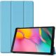 Samsung Galaxy Tab S6 Lite 10.4 (2020 / 2022 / 2024) SM-P610 / P615 / P613 / P619 / P620 / P625, mappa tok, Trifold, világoskék