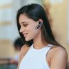 Bluetooth fülhallgató, v5.0, Multipoint, mikrofon, érintés vezérlés, hangerő szabályzó, New Bee B41, fekete