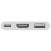 USB Type-C Digital AV Multiport adapter, USB Type-C - HDMI - USB aljzat Apple, fehér, gyári