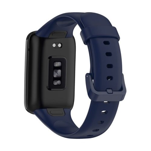 Xiaomi Mi Smart Band 7 Pro, szilikon pótszíj, állítható, sötétkék