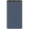 Külső akkumulátor, 10000 mAh, 22.5W, Okostelefonhoz és TabletPC-hez, 2 x USB aljzat, USB Type-C aljzat, LED-es, gyorstöltés, Xiaomi Mi Power Bank, kék, gyári