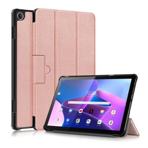 Lenovo Tab M10 (10.1) (3. generáció) TB-328, mappa tok, Trifold, vörösarany