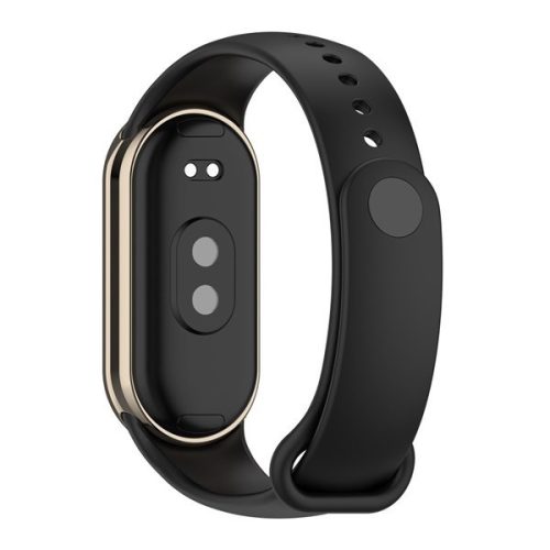 Xiaomi Mi Smart Band 8, szilikon pótszíj, állítható, fekete