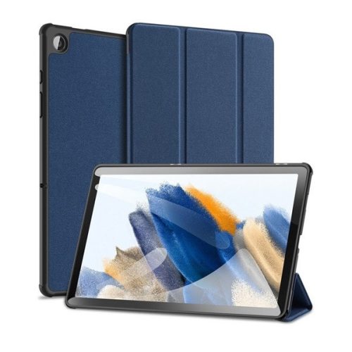 Samsung Galaxy Tab A9 Plus (11.0) SM-X210 / X215 / X216B, mappa tok, Trifold, Dux Ducis Domo, sötétkék