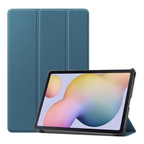 Samsung Galaxy Tab S7 11.0 / Tab S8 11.0, mappa tok, Trifold, sötétzöld