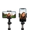 Selfie bot, 18 - 70 cm, 295°-ban forgatható, exponáló gombbal, bluetooth-os, v4.0, tripod állvány funkció, Spigen Velo S540W, fekete