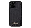 Guess Sequin Script Logo iPhone 12/12 Pro tok, fekete