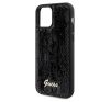 Guess Sequin Script Logo iPhone 12/12 Pro tok, fekete