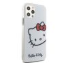 Hello Kitty IML Head Logo Apple Iphone 12/12 Pro hátlap tok, fehér