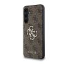 Guess 4G Big Metal Logo Samsung Galaxy A35 hátlap tok, barna