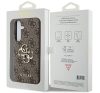 Guess 4G Big Metal Logo Samsung Galaxy A55 hátlap tok, barna