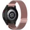 Samsung Galaxy Watch 4 / 5 / 5 Pro / 6 / 7 / FE (40 / 44 / 45mm) / Watch 4 Classic / 6 Classic (42 / 43 / 46mm),  fém pótszíj, milánói stílus, TP MilaneseBand "2", vörösarany