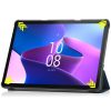 Lenovo Tab M10 (10.1) (3. generáció) TB-328, mappa tok, párduc kölyök minta, Trifold, zöld/színes