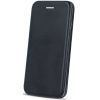 Motorola Moto G04 / G04s / G24 / G24 Power / E14, Oldalra nyíló tok, stand, Forcell Elegance, fekete